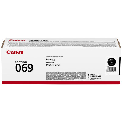 Originální toner Canon 069BK (5094C002), černý, 2100 stran