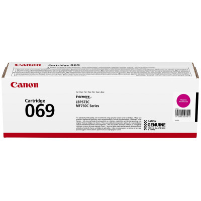 Originální toner Canon 069M (5092C002), purpurový, 2100 stran