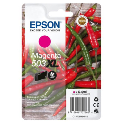 Originální inkoust Epson T09R3 (C13T09R34010, 503XL), purpurový, 470 stran (6,4 ml), XL