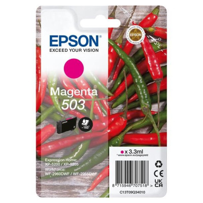 Originální inkoust Epson T09Q3 (C13T09Q34010, 503), purpurový, 165 stran (3,3 ml)