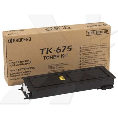 Originální toner Kyocera TK-675K, černý, 20000 stran