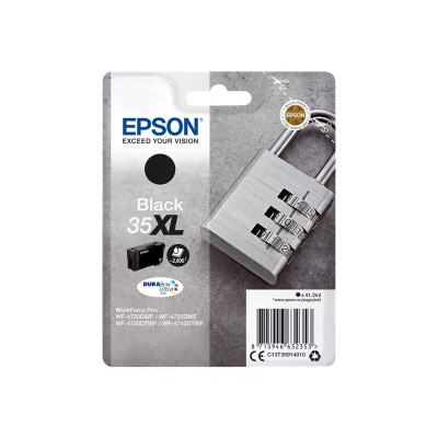 Originální inkoust Epson T3591 (C13T35914010, 35XL), černý, 2600 stran (41,2 ml), XL