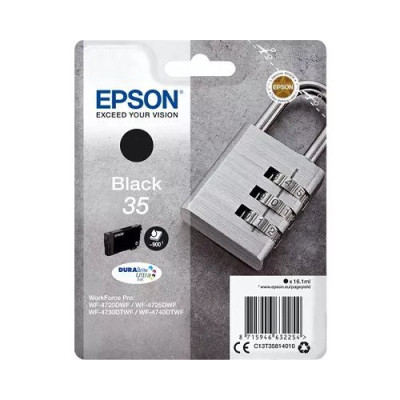 Originální inkoust Epson T3581 (C13T35814020, 35), černý, 900 stran (16,1 ml)