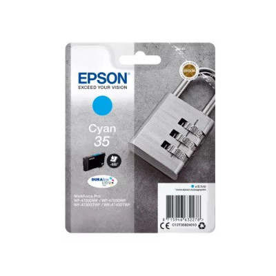 Originální inkoust Epson T3582 (C13T35824020, 35), azurový, 650 stran (9,1 ml)