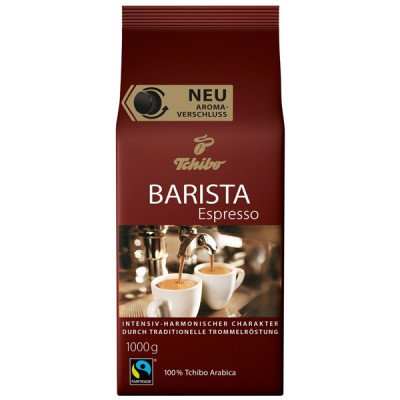 Zrnková káva Tchibo Barista Espresso, 1kg