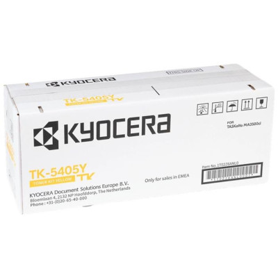 Originální toner Kyocera TK-5405Y (1T02Z6ANL0), žlutý, 10000 stran