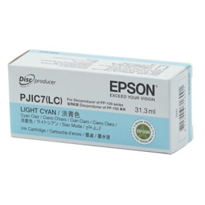 Originální inkoust Epson PJIC7-LC (C13S020689), světle azurový, 31,3 ml