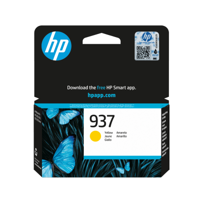 Originální inkoust HP 4S6W4NE (937), žlutý, 800 stran