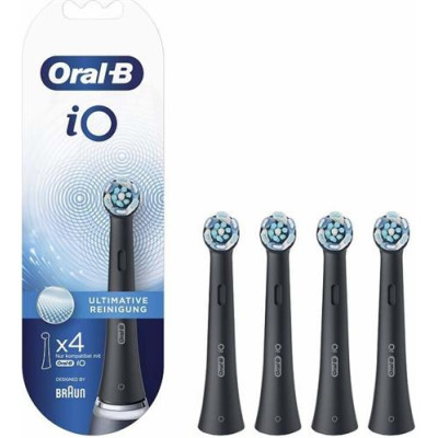 Oral-B iO Ultimate Clean Black náhradní hlavice 4 ks