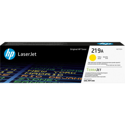 Originální toner HP W2192A (219A), žlutý, 1200 stran