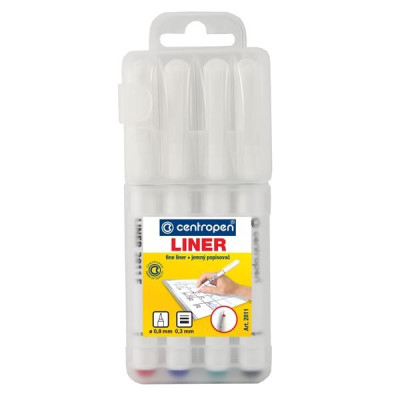 Liner Centropen 2811 - 0,3 mm, sada 4 barev