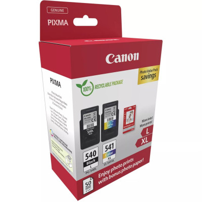 Originální inkoust Canon PG-540L/CL-541XL (5224B012, 5224B013), černý/barevný, 11 + 15 ml, 2-pack