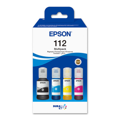 Originální inkoust Epson T06C6 (C13T06C64A, 112), CMYK, 7500/6000 stran, 4-pack