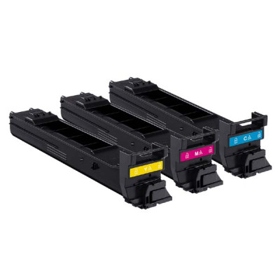 Originální toner Konica Minolta A0DKJ52, CMY, 3 × 8000 stran, 3-pack