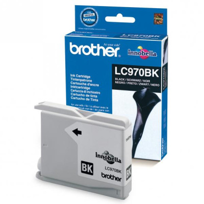 Originální inkoust Brother LC-970Bk, černý, 350 stran