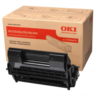 Originální toner Oki B6200 (9004078), černý, 11000 stran