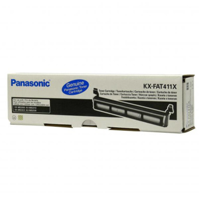 Originální toner Panasonic KX-FAT411E, černý, 2000 stran