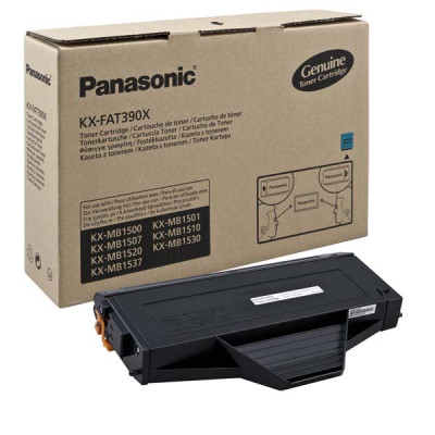 Originální toner Panasonic KX-FAT390X, černý, 1500 stran