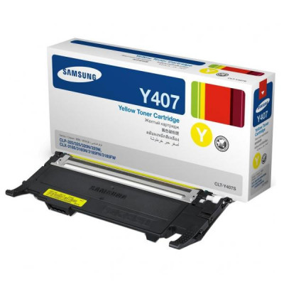 Originální toner Samsung CLT-Y4072S (SU472A), žlutý, 1000 stran