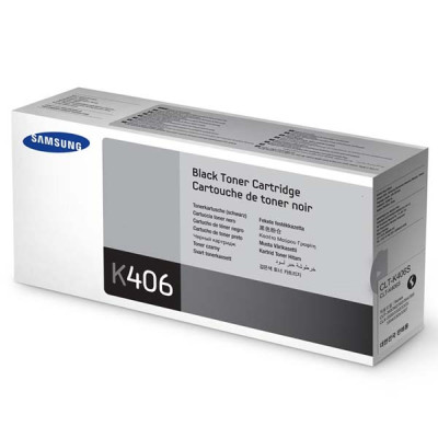 Originální toner Samsung CLT-K406S (SU118A), černý, 1500 stran