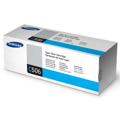 Originální toner Samsung CLT-C506S (SU047A), azurový, 1500 stran