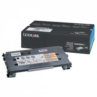 Originální toner Lexmark C500S2KG, černý, 2500 stran