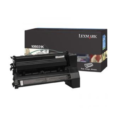 Originální toner Lexmark 10B031K, černý, 6000 stran