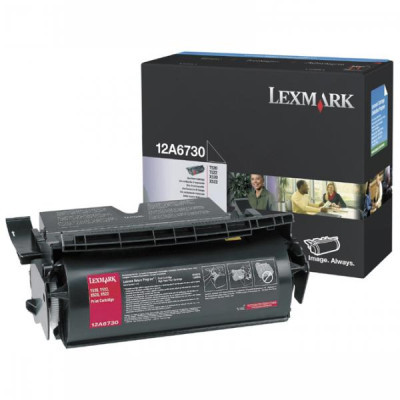 Originální toner Lexmark 12A6730, černý, 7500 stran