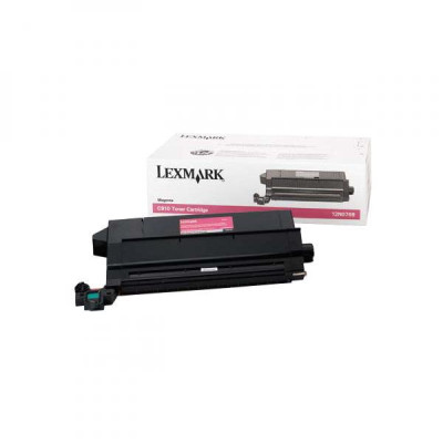 Originální toner Lexmark 12N0769, purpurový, 14000 stran