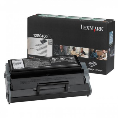 Originální toner Lexmark 12S0400, černý, 2500 stran