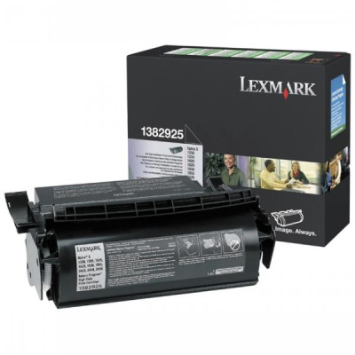 Originální toner Lexmark 1382925, černý, 17600 stran