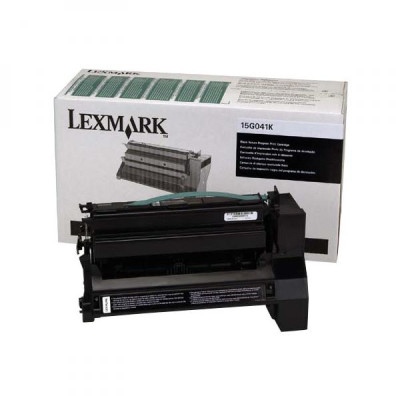 Originální toner Lexmark 15G041K, černý, 6000 stran