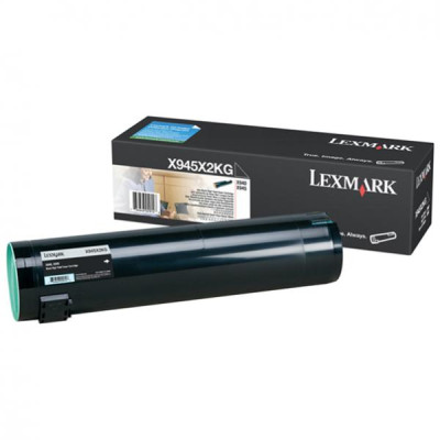 Originální toner Lexmark X945X2K, černý, 36000 stran