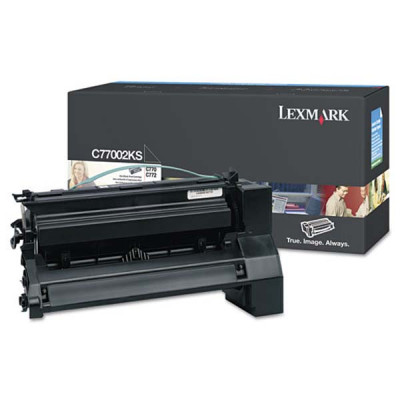 Originální toner Lexmark C7702KS, černý, 6000 stran