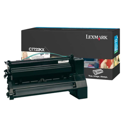 Originální toner Lexmark C7722KX, černý, 15000 stran