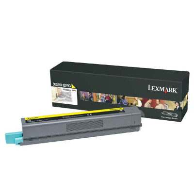 Originální toner Lexmark X925H2YG, žlutý, 7500 stran