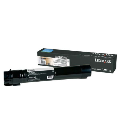 Originální toner Lexmark X950X2KG, černý, 32000 stran