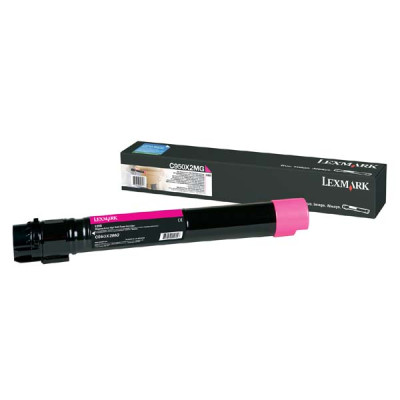 Originální toner Lexmark C950X2MG, purpurový, 22000 stran