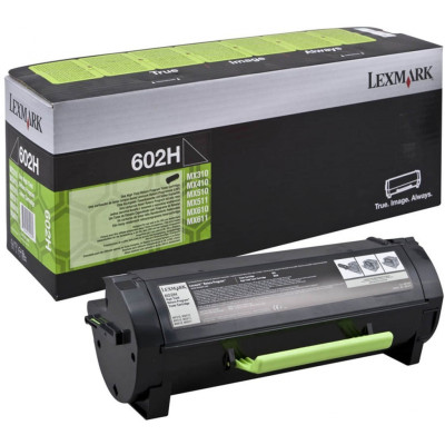 Originální toner Lexmark 60F0HA0, černý, 10000 stran