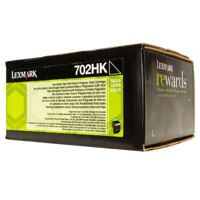 Originální toner Lexmark 70C2HK0 (70C2HKE), černý, 4000 stran