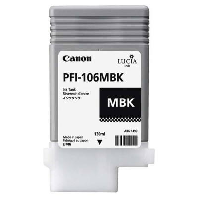 Originální inkoust Canon PFI-106MBk (6620B001), matně černý, 130 ml