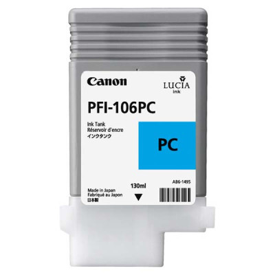 Originální inkoust Canon PFI-106PC (6625B001), photo azurový, 130 ml