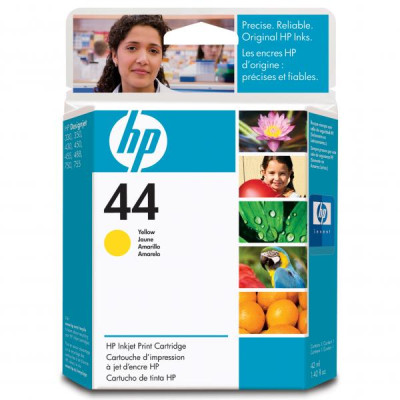 Originální inkoust HP 51644YE (44), žlutý, 42 ml