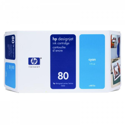 Originální inkoust HP C4846A (80), azurový, 350 ml