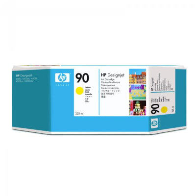 Originální inkoust HP C5064A (90), žlutý, 225 ml