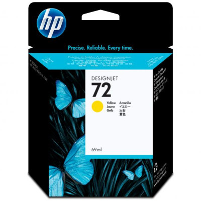 Originální inkoust HP C9400A (72), žlutý, 69 ml