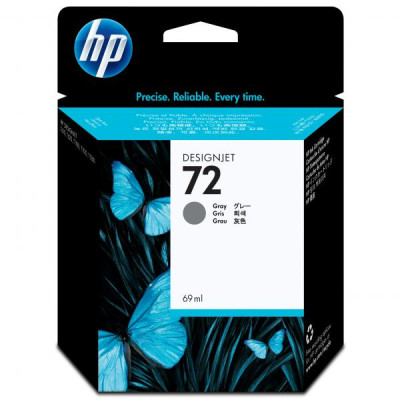 Originální inkoust HP C9401A (72), šedý, 69 ml