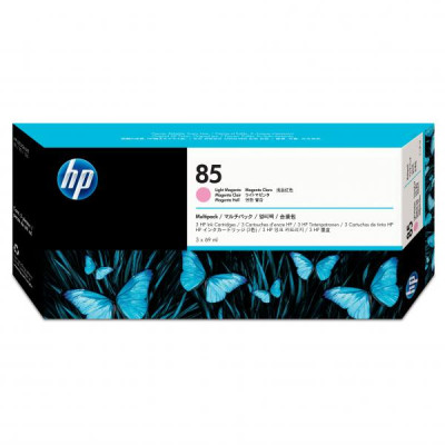 Originální inkoust HP C9435A (85), světle purpurový, 3 × 28 ml, 3-pack