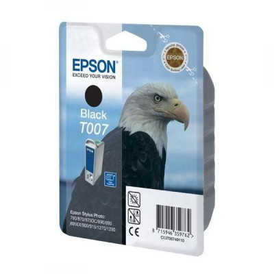 Originální inkoust Epson T007401 (C13T007401), černý, 540 stran (16 ml)