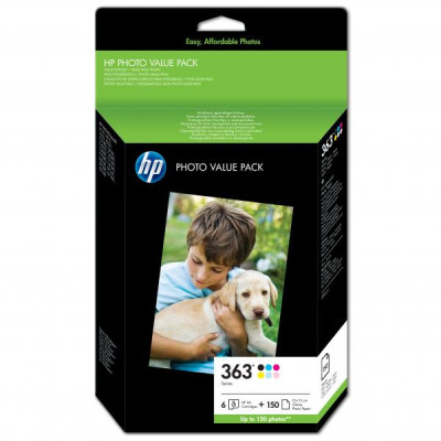 Originální inkoust HP Q7966EE (363), CMYK/LC/LM, 6-pack